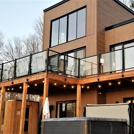 Вилла Chalet Serenity - Mont Tremblant Ski - Spa Sauna Wifi Tv Privet Chic Modern House Ла-Консепсьон Экстерьер фото