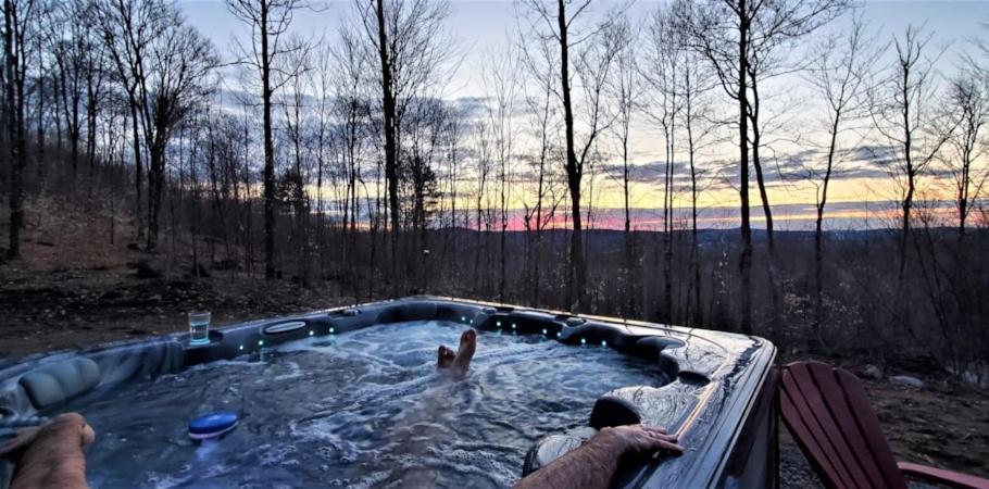 Вилла Chalet Serenity - Mont Tremblant Ski - Spa Sauna Wifi Tv Privet Chic Modern House Ла-Консепсьон Экстерьер фото