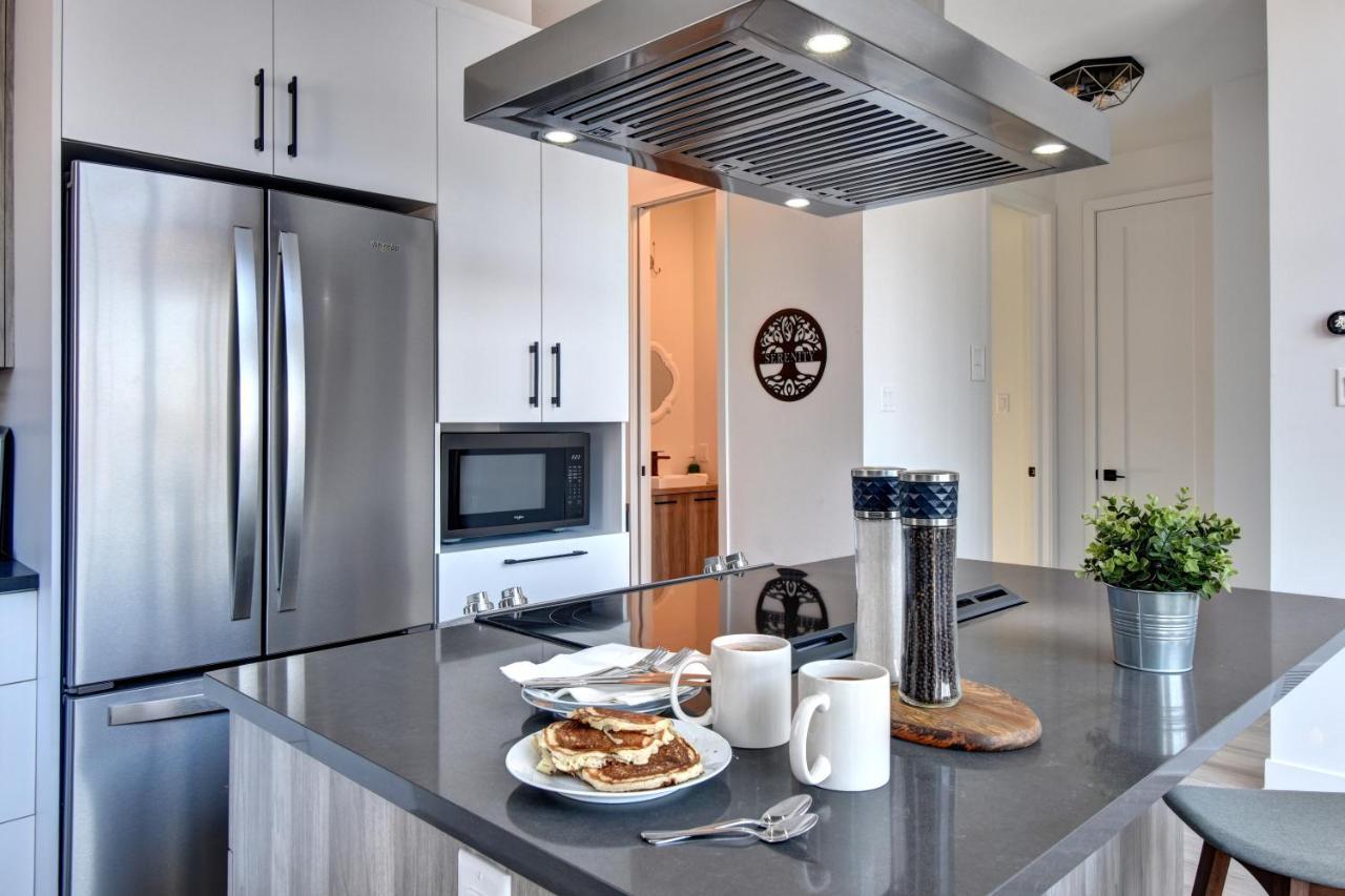 Вилла Chalet Serenity - Mont Tremblant Ski - Spa Sauna Wifi Tv Privet Chic Modern House Ла-Консепсьон Экстерьер фото