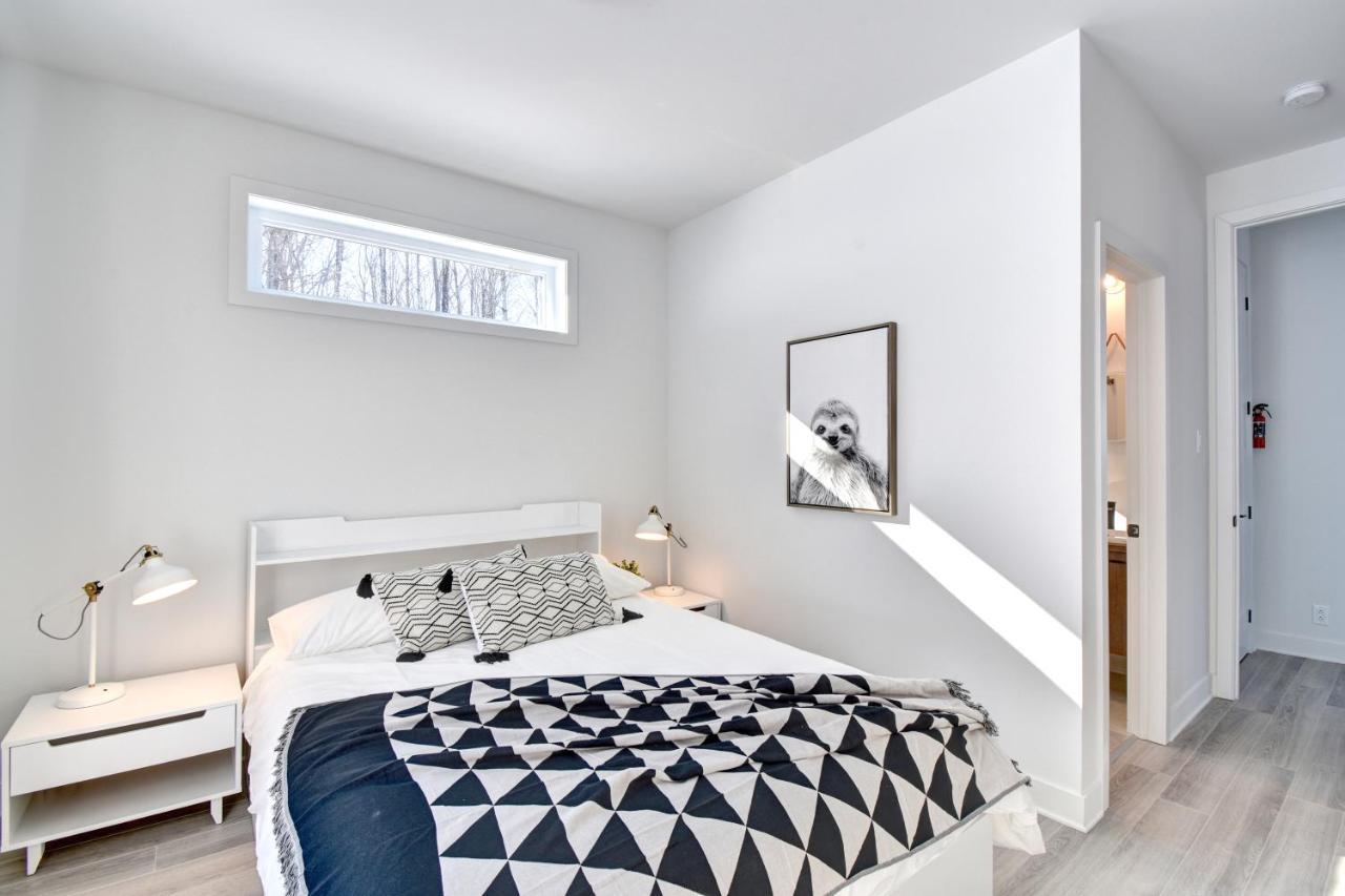 Вилла Chalet Serenity - Mont Tremblant Ski - Spa Sauna Wifi Tv Privet Chic Modern House Ла-Консепсьон Экстерьер фото