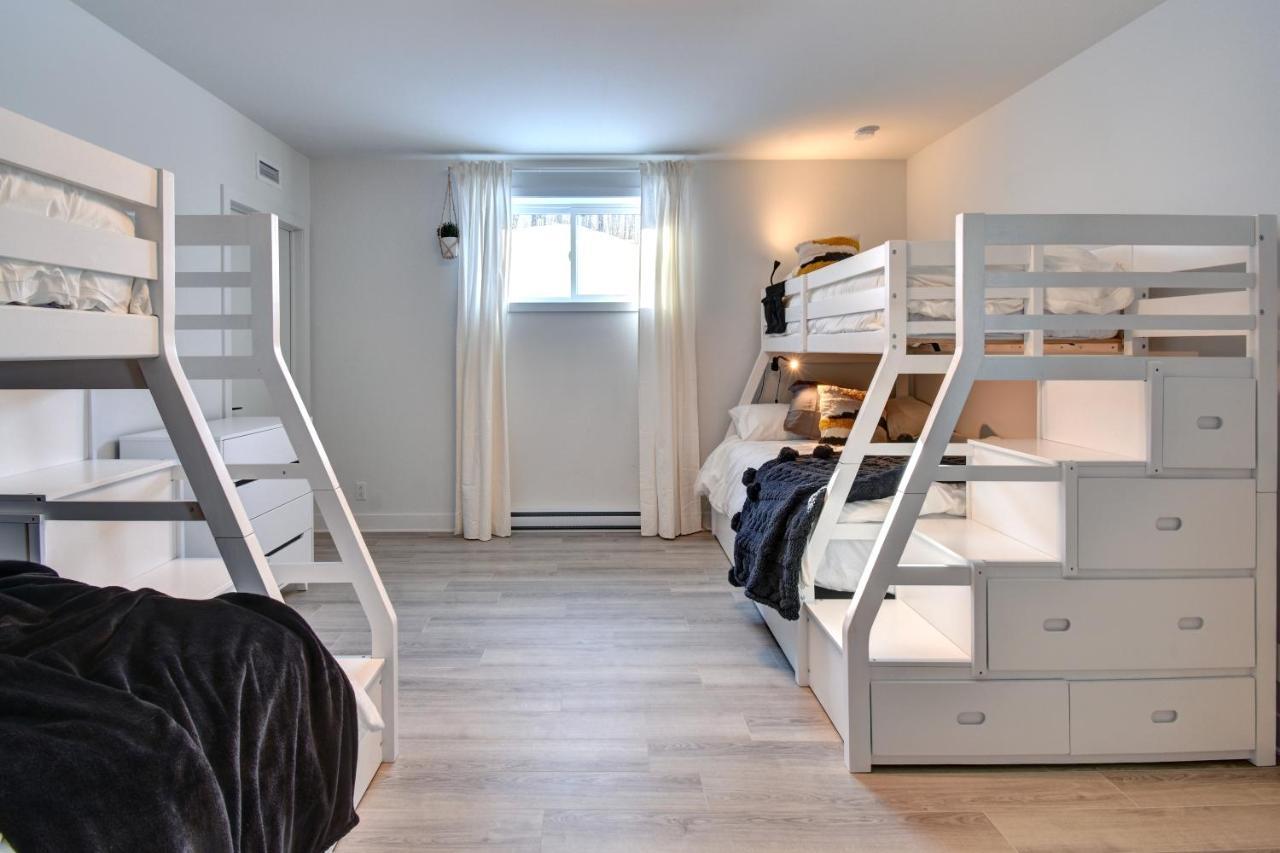 Вилла Chalet Serenity - Mont Tremblant Ski - Spa Sauna Wifi Tv Privet Chic Modern House Ла-Консепсьон Экстерьер фото