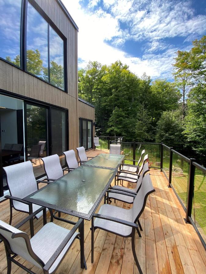 Вилла Chalet Serenity - Mont Tremblant Ski - Spa Sauna Wifi Tv Privet Chic Modern House Ла-Консепсьон Экстерьер фото