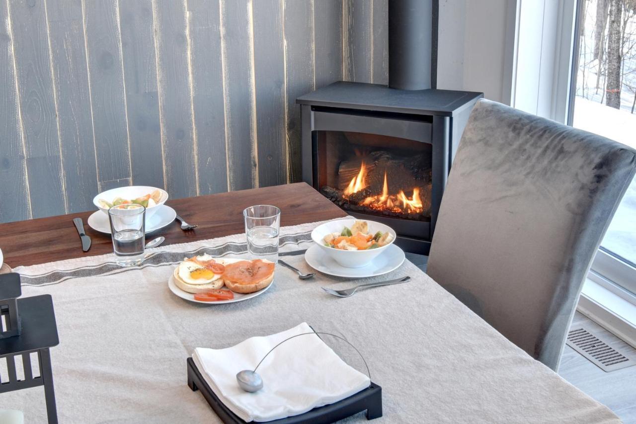 Вилла Chalet Serenity - Mont Tremblant Ski - Spa Sauna Wifi Tv Privet Chic Modern House Ла-Консепсьон Экстерьер фото