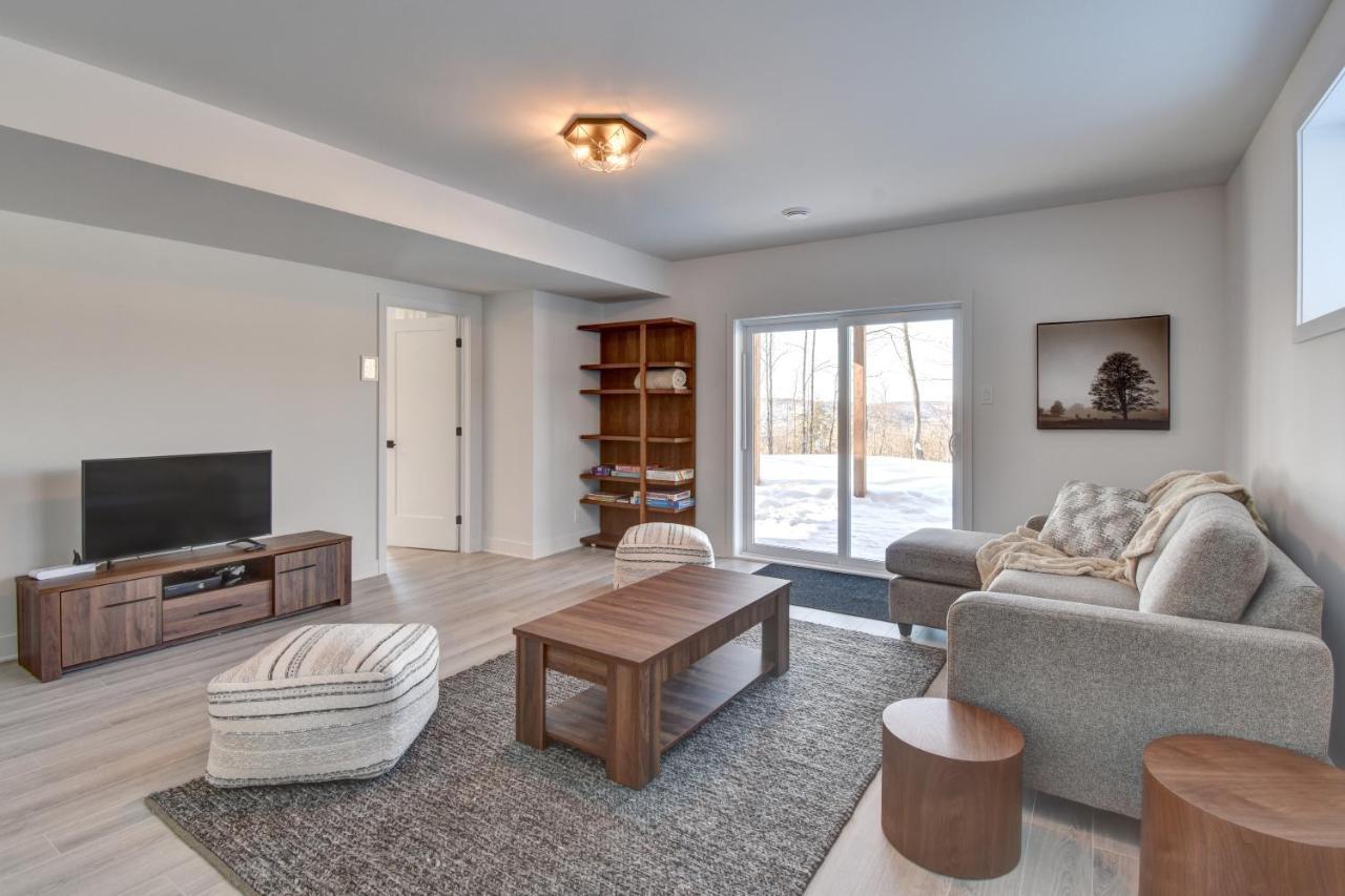 Вилла Chalet Serenity - Mont Tremblant Ski - Spa Sauna Wifi Tv Privet Chic Modern House Ла-Консепсьон Экстерьер фото