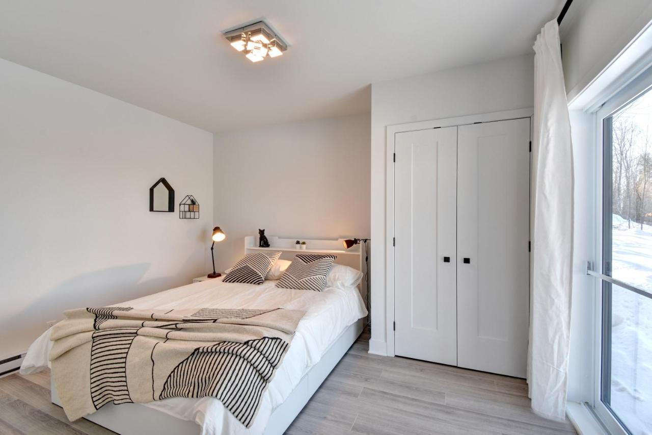 Вилла Chalet Serenity - Mont Tremblant Ski - Spa Sauna Wifi Tv Privet Chic Modern House Ла-Консепсьон Экстерьер фото