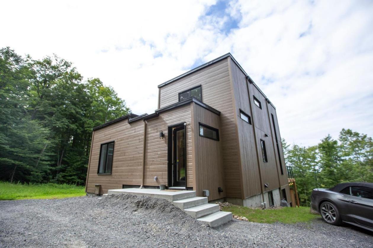 Вилла Chalet Serenity - Mont Tremblant Ski - Spa Sauna Wifi Tv Privet Chic Modern House Ла-Консепсьон Экстерьер фото