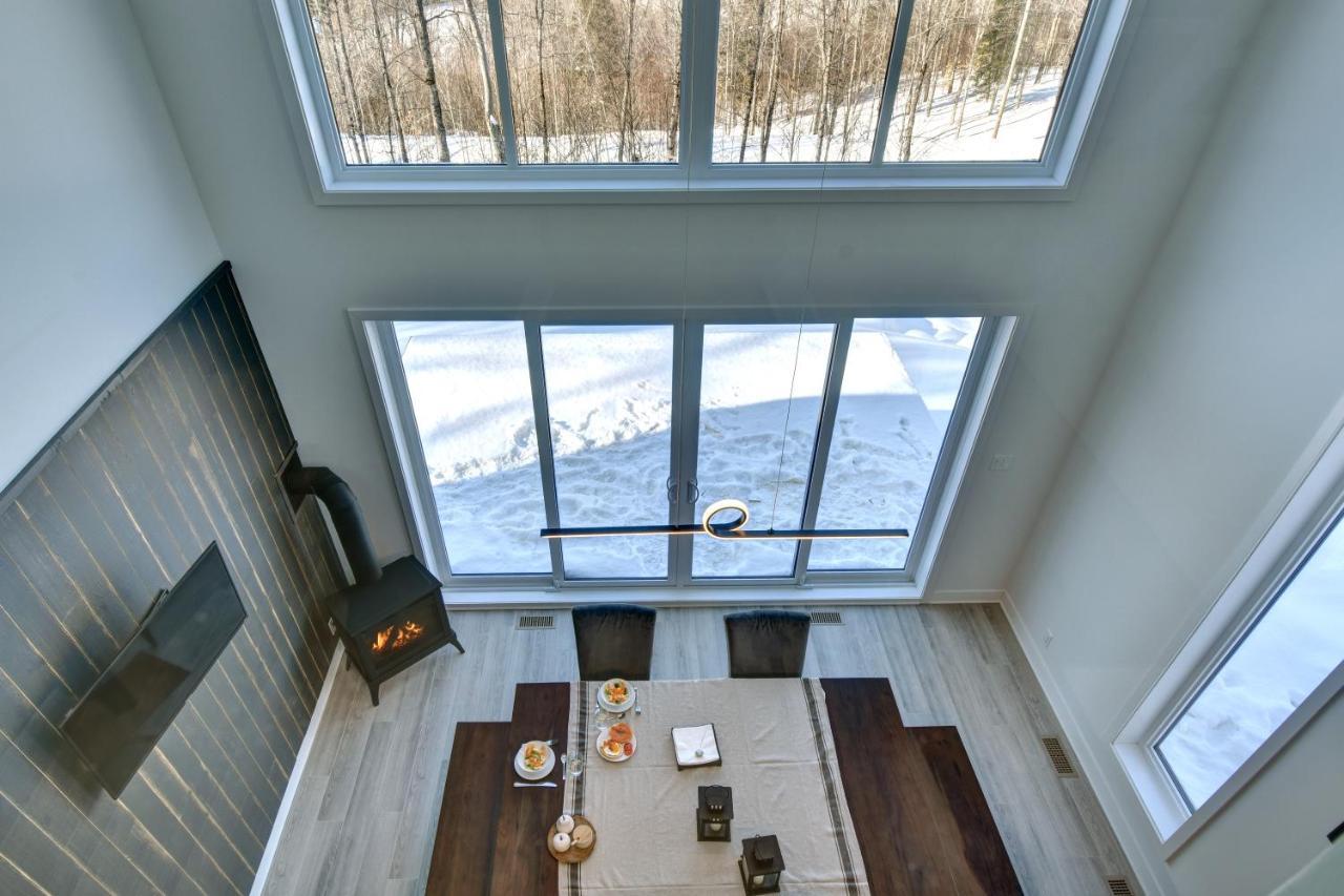 Вилла Chalet Serenity - Mont Tremblant Ski - Spa Sauna Wifi Tv Privet Chic Modern House Ла-Консепсьон Экстерьер фото