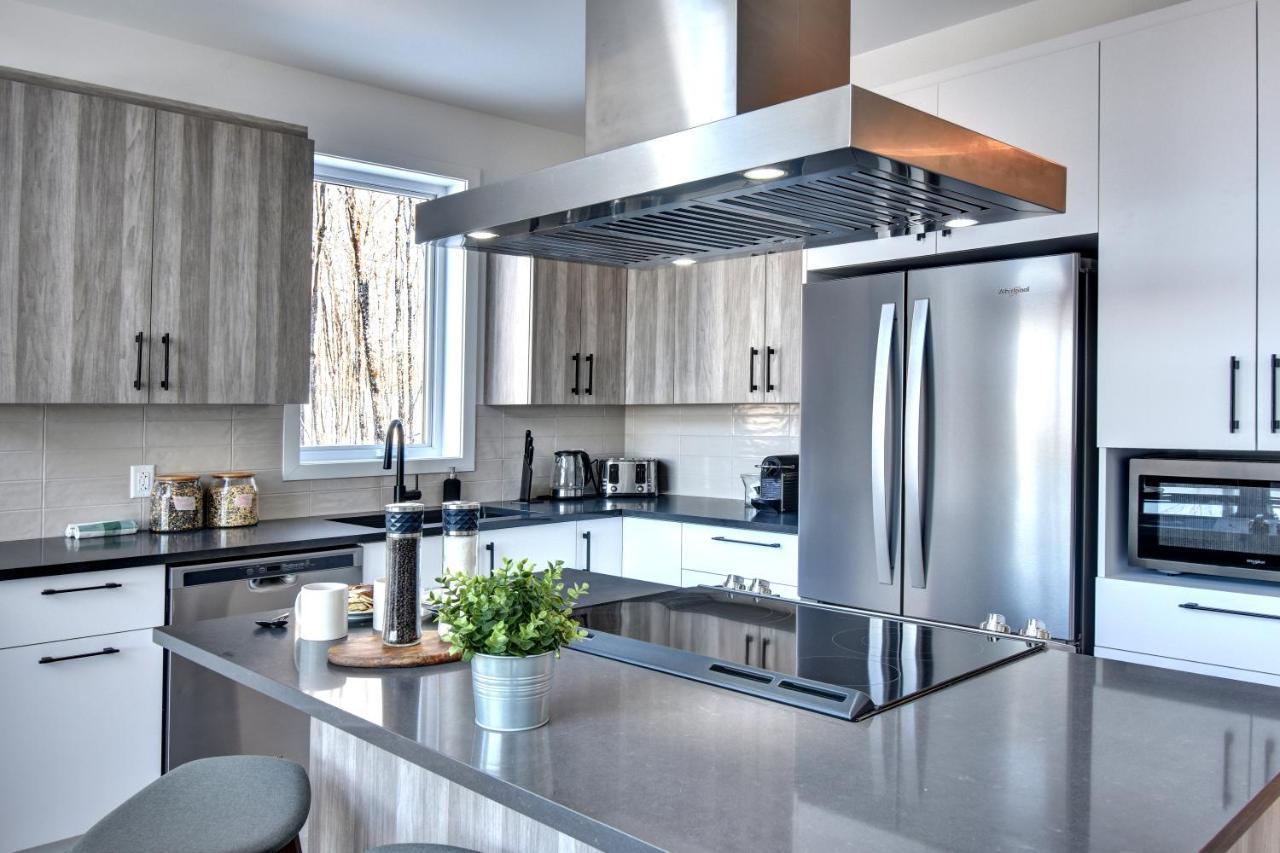 Вилла Chalet Serenity - Mont Tremblant Ski - Spa Sauna Wifi Tv Privet Chic Modern House Ла-Консепсьон Экстерьер фото