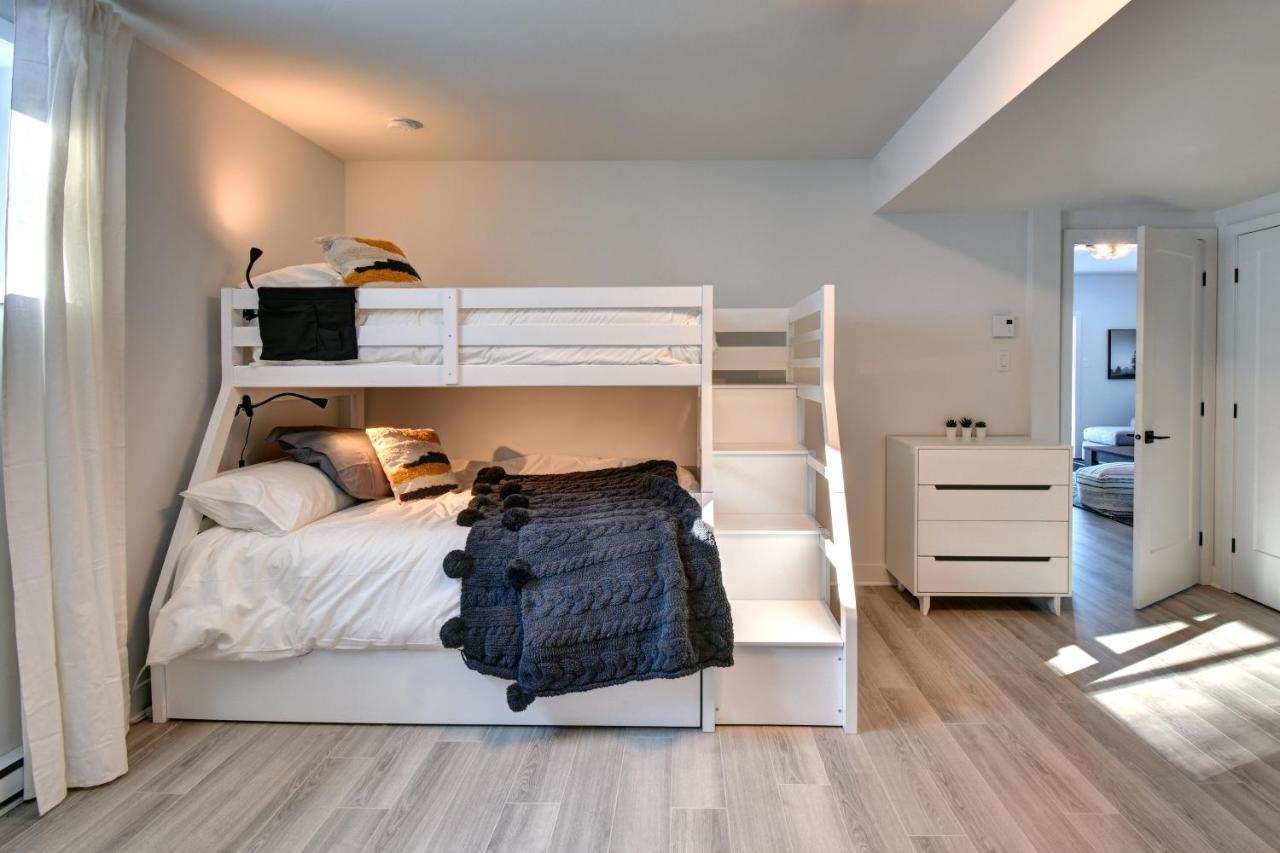 Вилла Chalet Serenity - Mont Tremblant Ski - Spa Sauna Wifi Tv Privet Chic Modern House Ла-Консепсьон Экстерьер фото